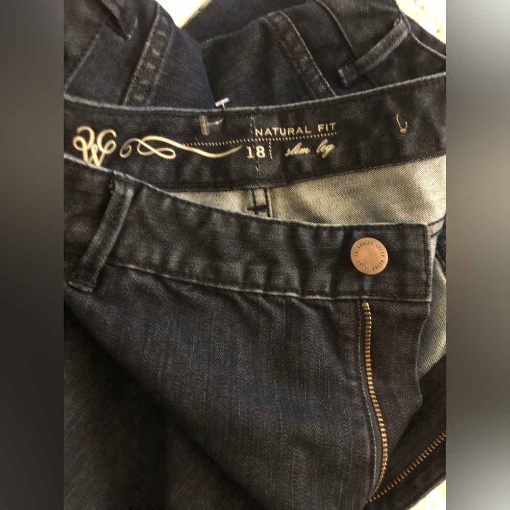 Old Navy Natural Fit, blue jeans, Size 18